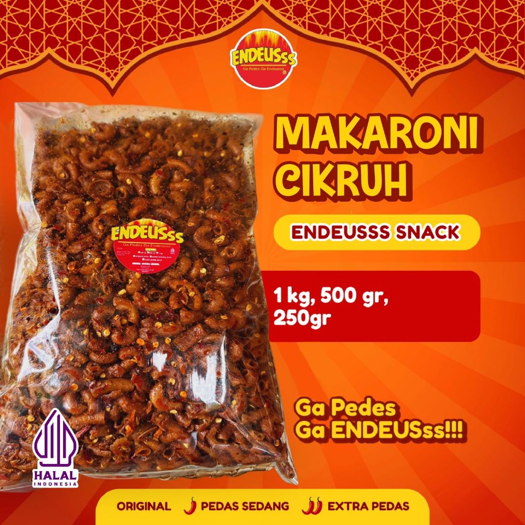 

MAKARONI CIKRUH CHILI OIL ALA ENDEUSSS Makanan Pedas seblak