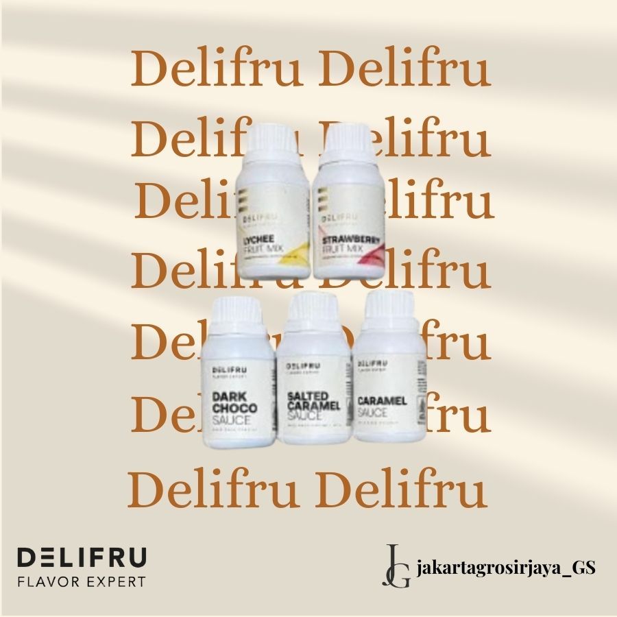 

All Variant Sample/Tester DELIFRU SAUCE | DELIFRU FRUIT MIX 100 Gr
