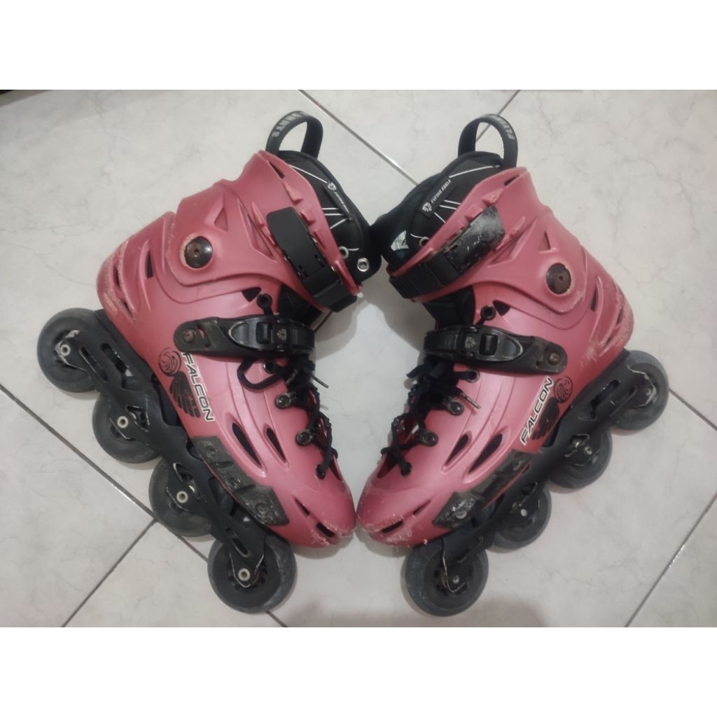 boot only sepatu roda flying eagle falcon ukuran 42 (second)