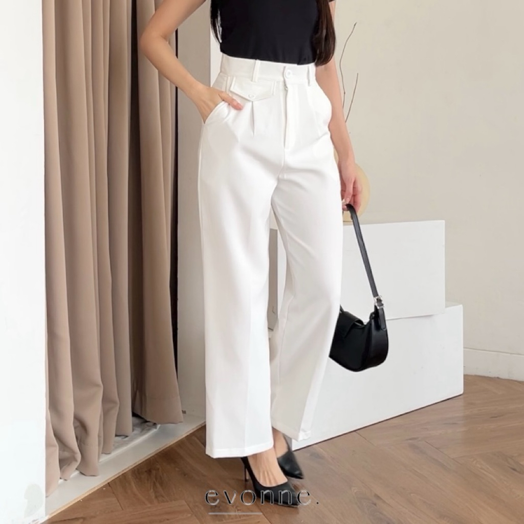 EVONNE IORA Pants Celana Panjang Wanita Long Pants