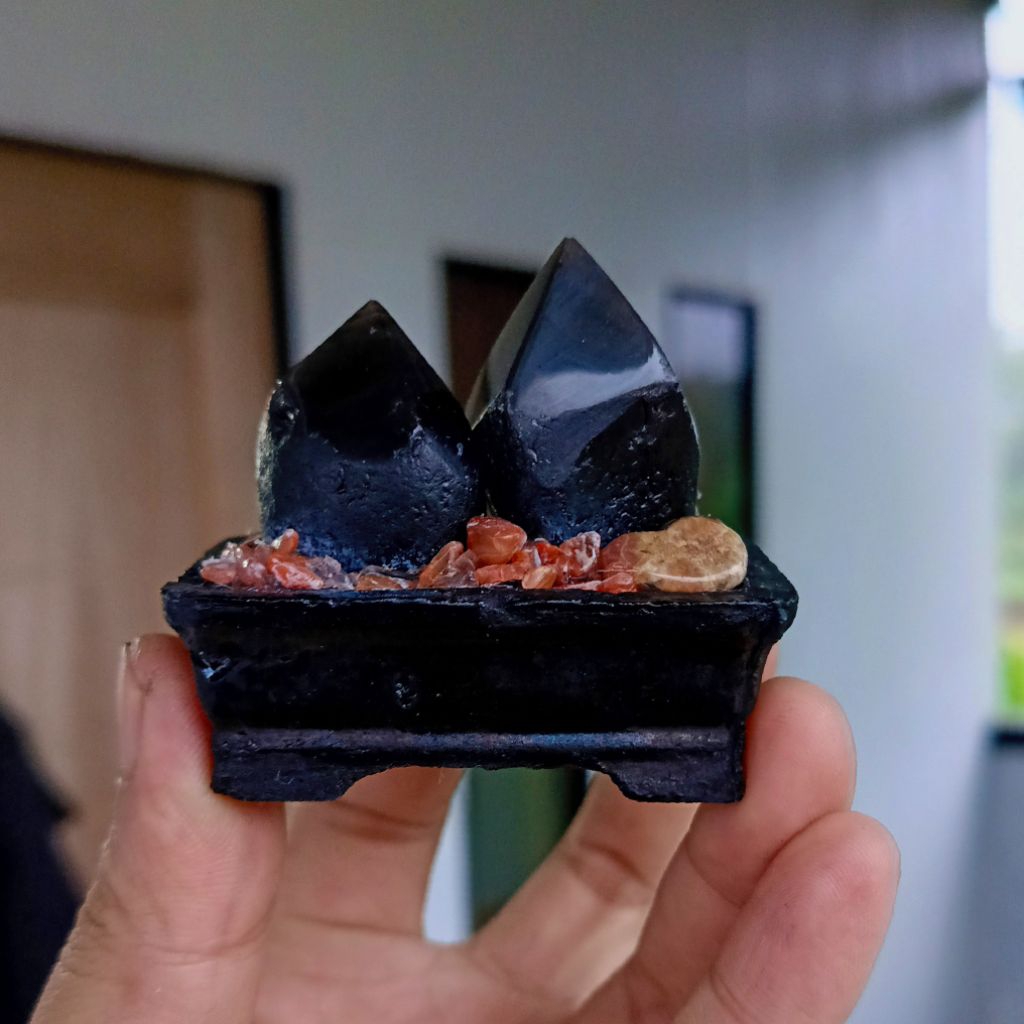black Obsidian natural