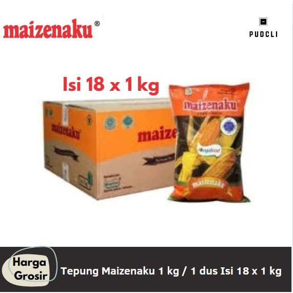 Tepung Maizena Maizenaku / 1 Dus 18 x 1Kg