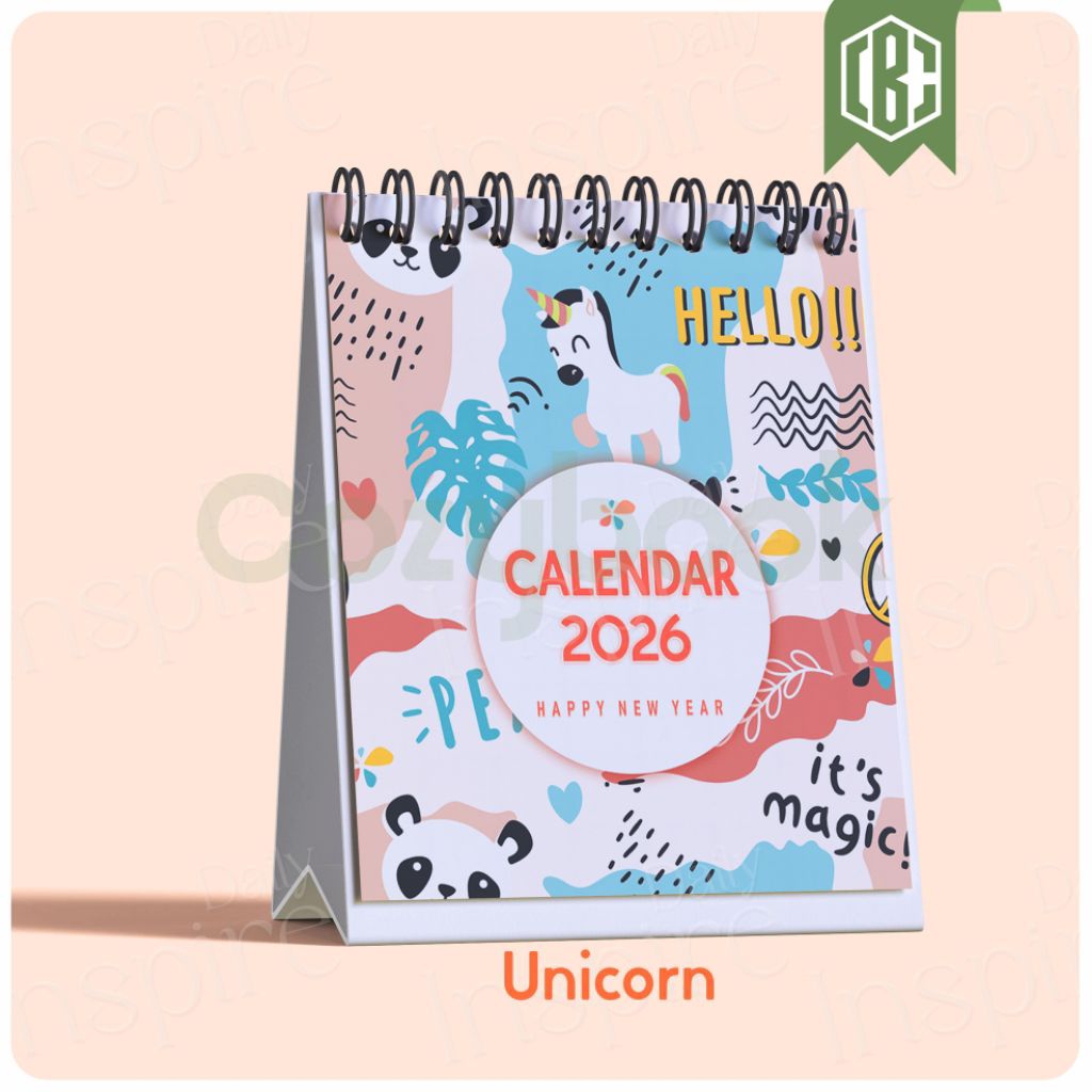 

BEST SELLER KALENDER MINI PORTABLE TAHUN 2026 KALENDER MEJA UNTUK SOUVENIR ATAU HADIAH