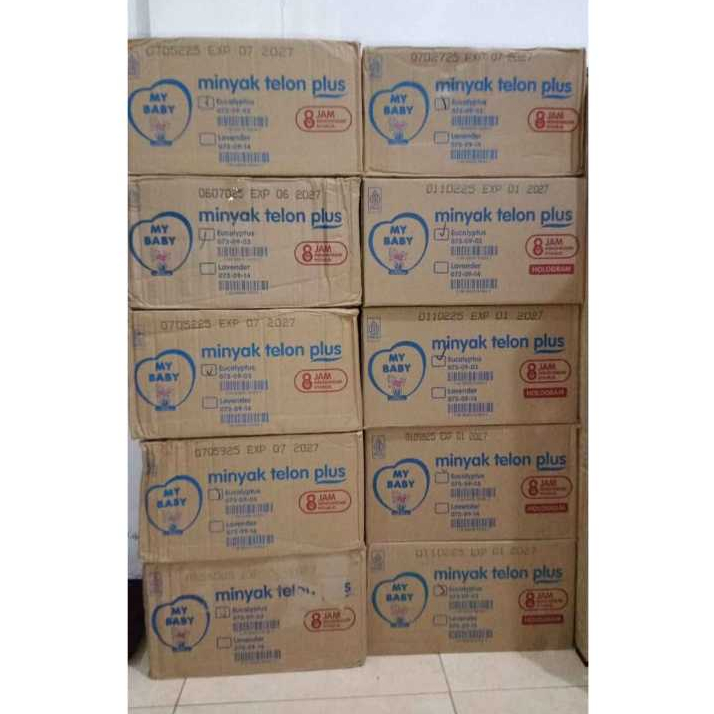 [GRATIS ONGKIR] MY BABY Minyak Telon Plus Eucalyptus 150ml ( Grosir 1 Dus isi 48 botol )