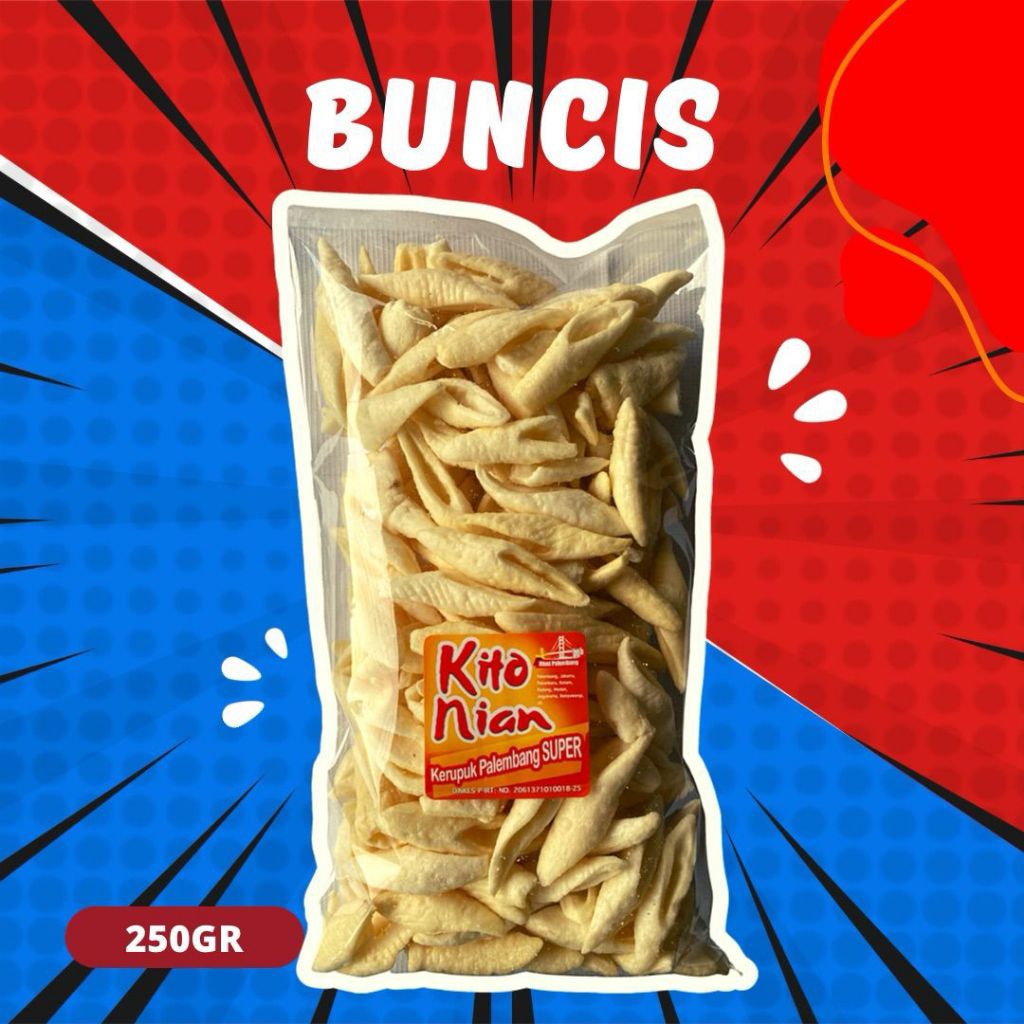 

Kerupuk Kemplang Asli Palembang Buncis