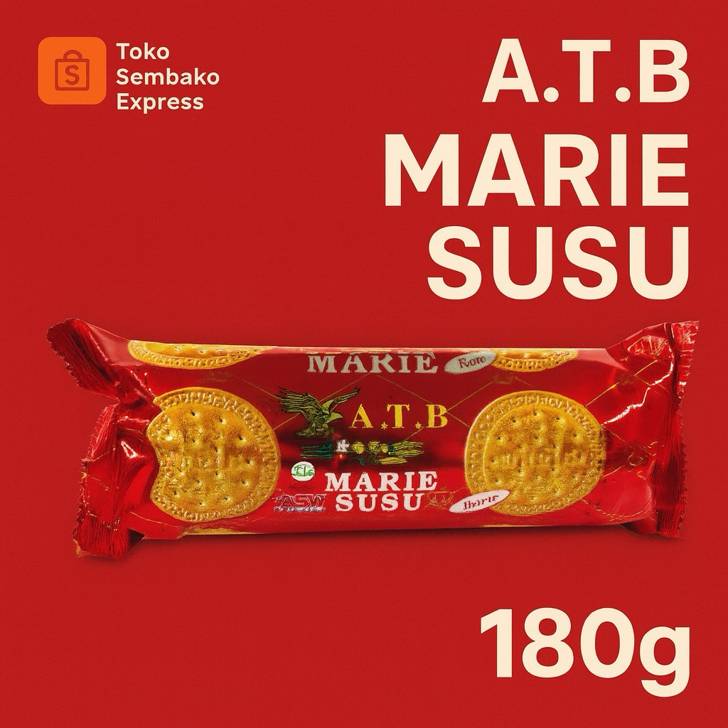 

A.T.B Marie Susu 180g – Biskuit Lembut Rasa Susu