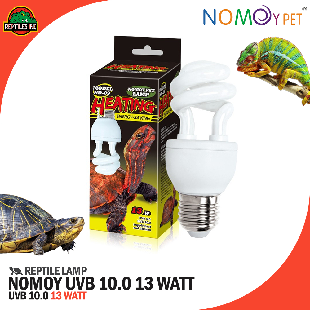 Nomoy Lampu UVB 10.0 Reptil sinar matahari utk Kura Kura Sulcata Pardalis Bearded Dragon ND-19