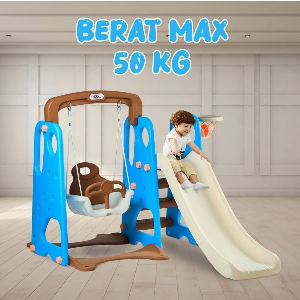 Perosotan tinggi max 50kg / kids slide perosotan anak mainan luncuran anak kids playground perosotan