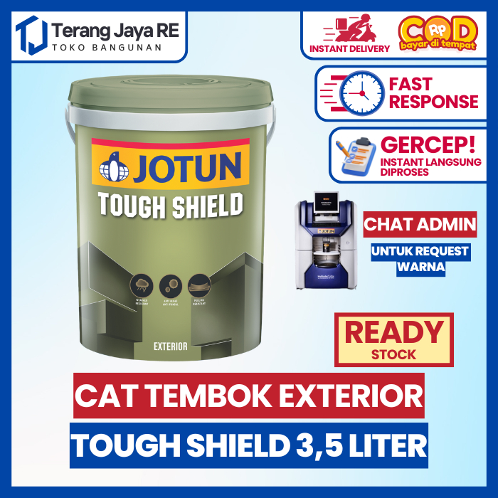 Cat Tembok Eksterior JOTUN TOUGH SHIELD 3,5 Liter