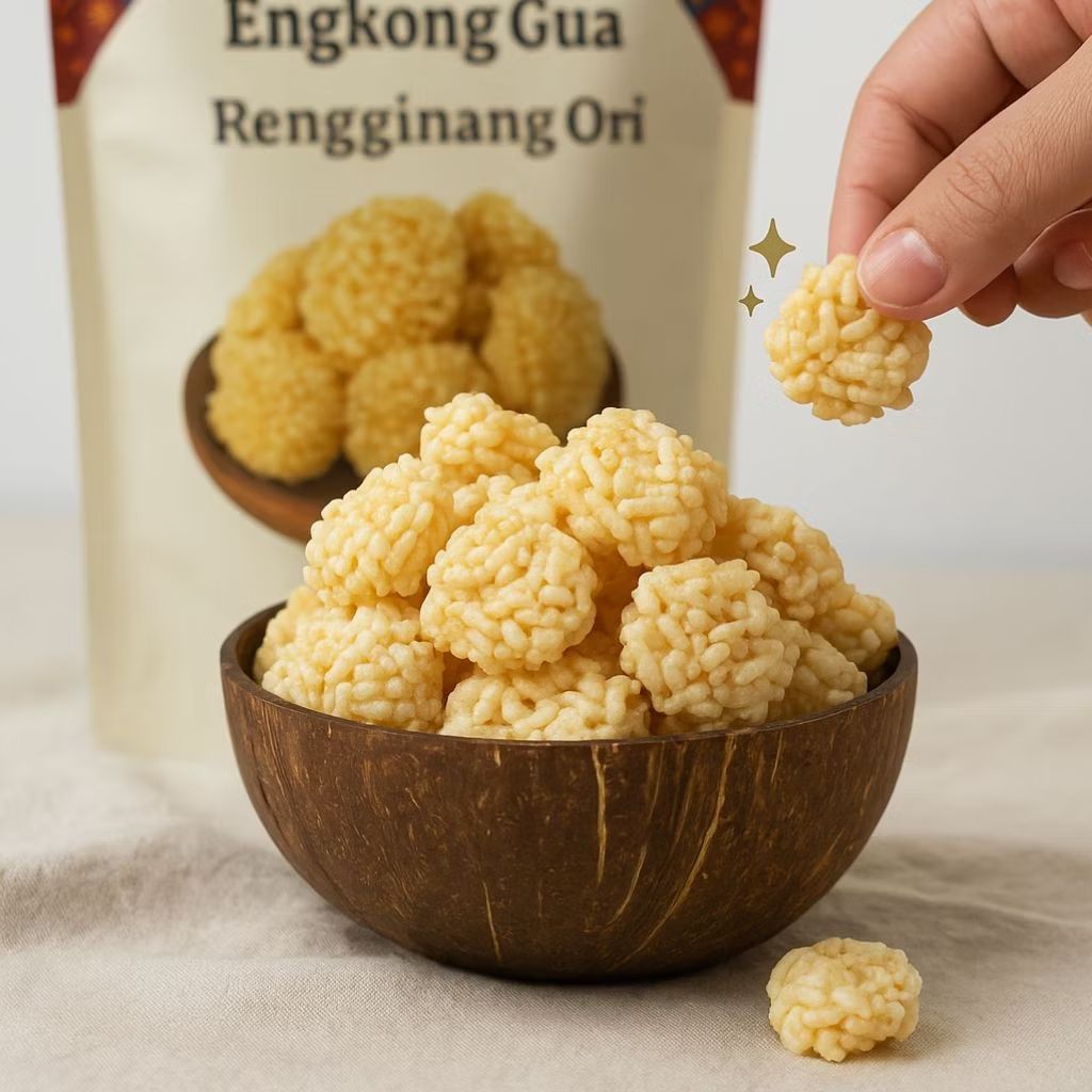 

Engkong Gua Rengginang Mini Ori 100g | Snack Khas Betawi Camilan Tradisional Renyah Gurih Oleh-oleh Jakarta