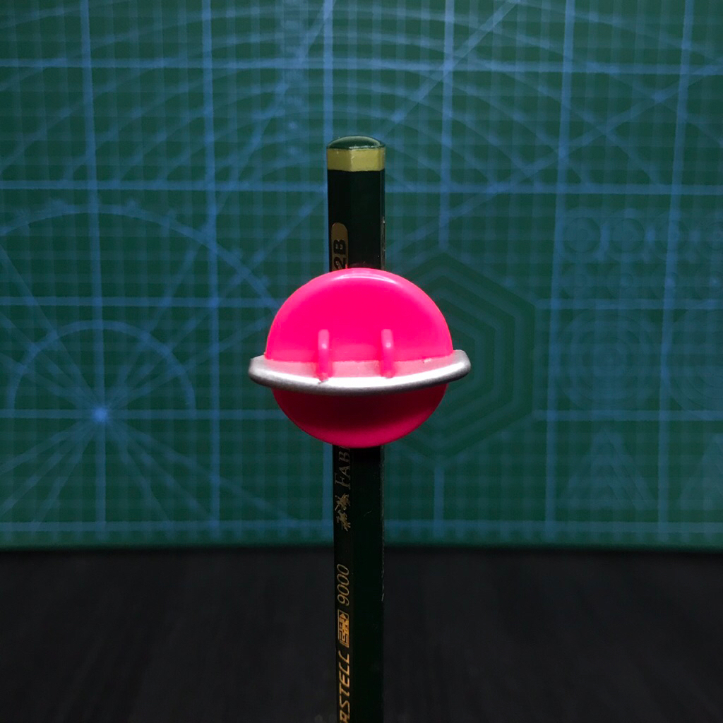 

Mainan Preloved Pencil Topper Pink Planet from Polly Pocket Moonride Pencil Case 1996 Vintage Bluebird Rare