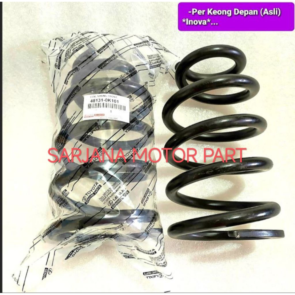 Per Keong Coil Spring Depan Innova Reborn, Innova Bensin, Innova Lama
