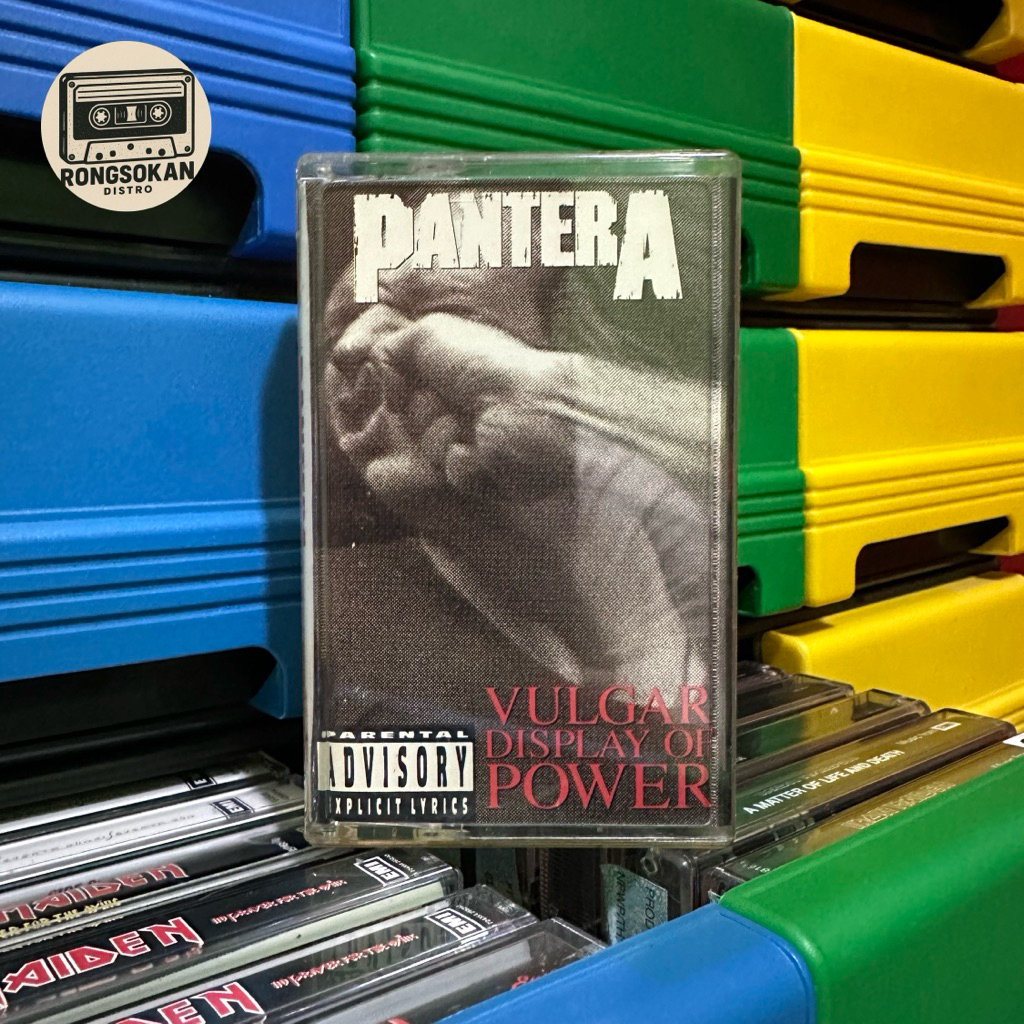 Kaset Pita Import PANTERA VULGAR DISPLAY OF POWER (ATLANTIC)