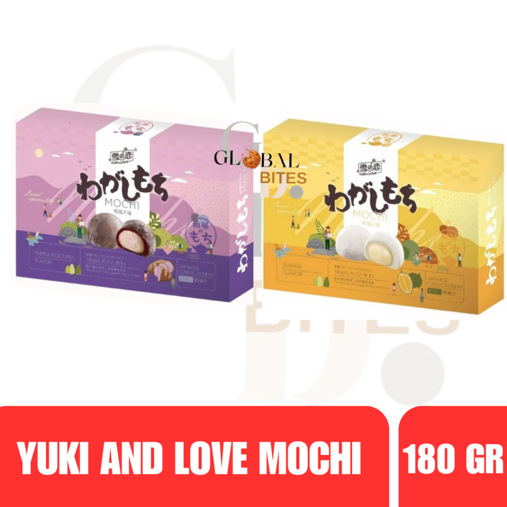 

Yuki & Love Boba Mochi Yuki & Love Pineapple Cake Mochi Durian Mochi Taiwan Mochi Purple Rice