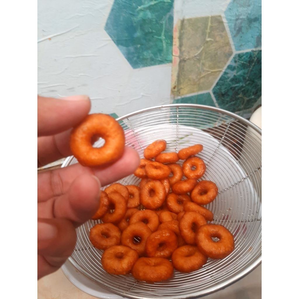 

ali agrem kue cincin gula merah mini 50pcs