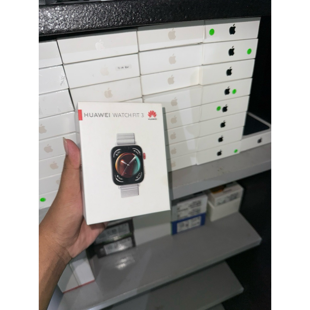 Huawei Watch Fit 3 NFC warna silver