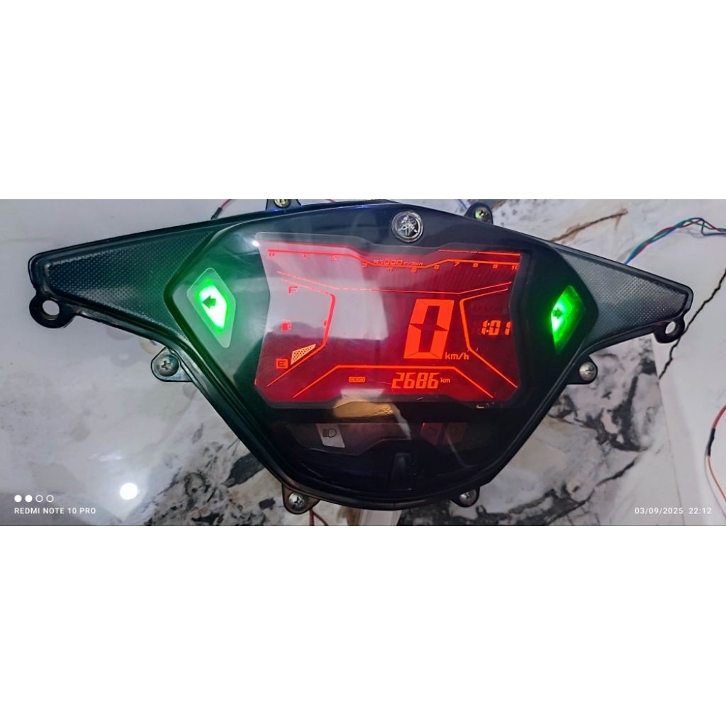 speedometer aerox/lexi non abs