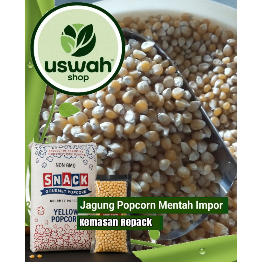 " Promo " 1kg Jagung Popcorn Mentah Import