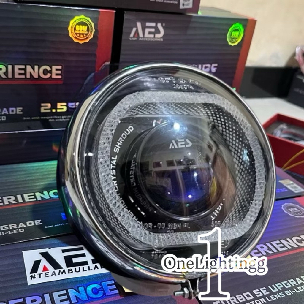 LAMPU BILED CB125 BILED AES TURBO EXPERIENCE SROUD RGB