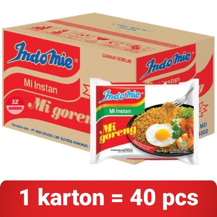

( INSTAN ) Indomie Goreng 1Dus Isi 40Pc (Exp Aman)