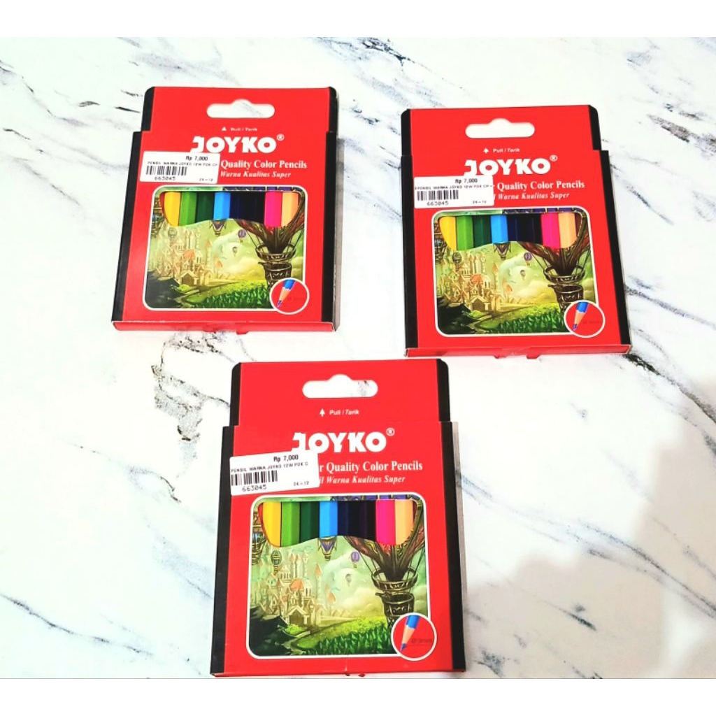 

pensil warna joyko pendek kualitas superr