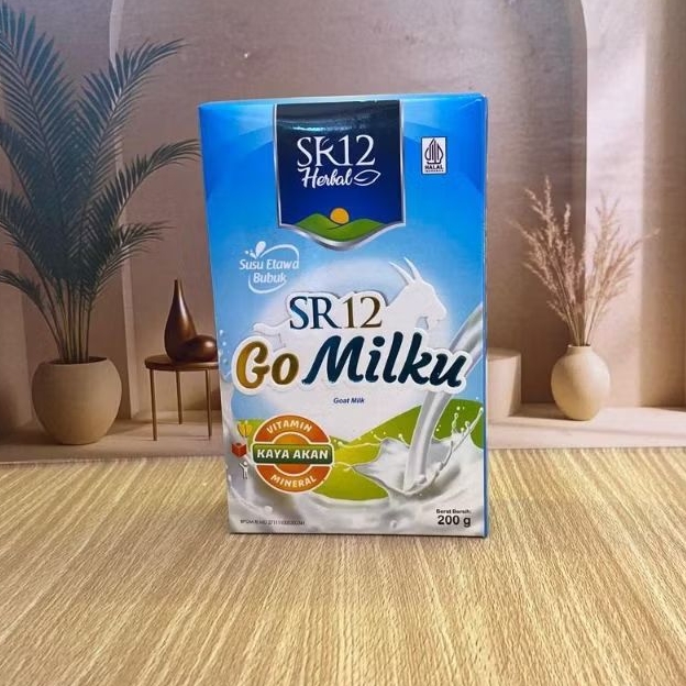 

GOMILKU SUSU KAMBING ETAWA SR12 200GR ORIGINAL BPOM HERBAL MENINGKATKAN KESEHATAN TUBUH, AMAN UNTUK BUMIL