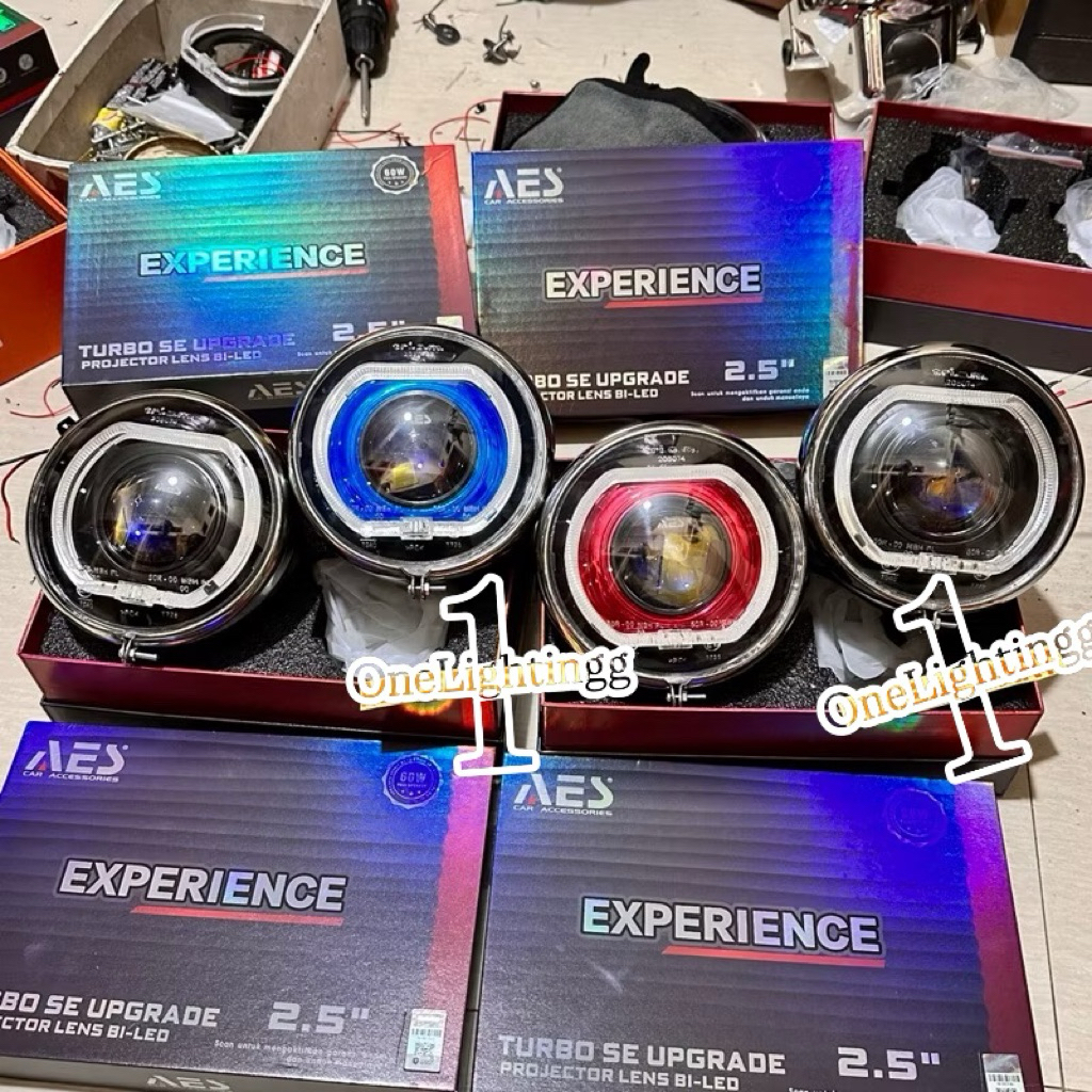 LAMPU BILED CB125 BILED AES TURBO EXPERIENCE
