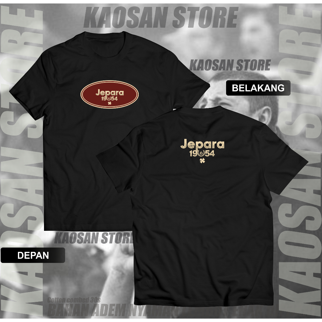 Kaos Casual jepara 1954 suporter sepakbola jepara