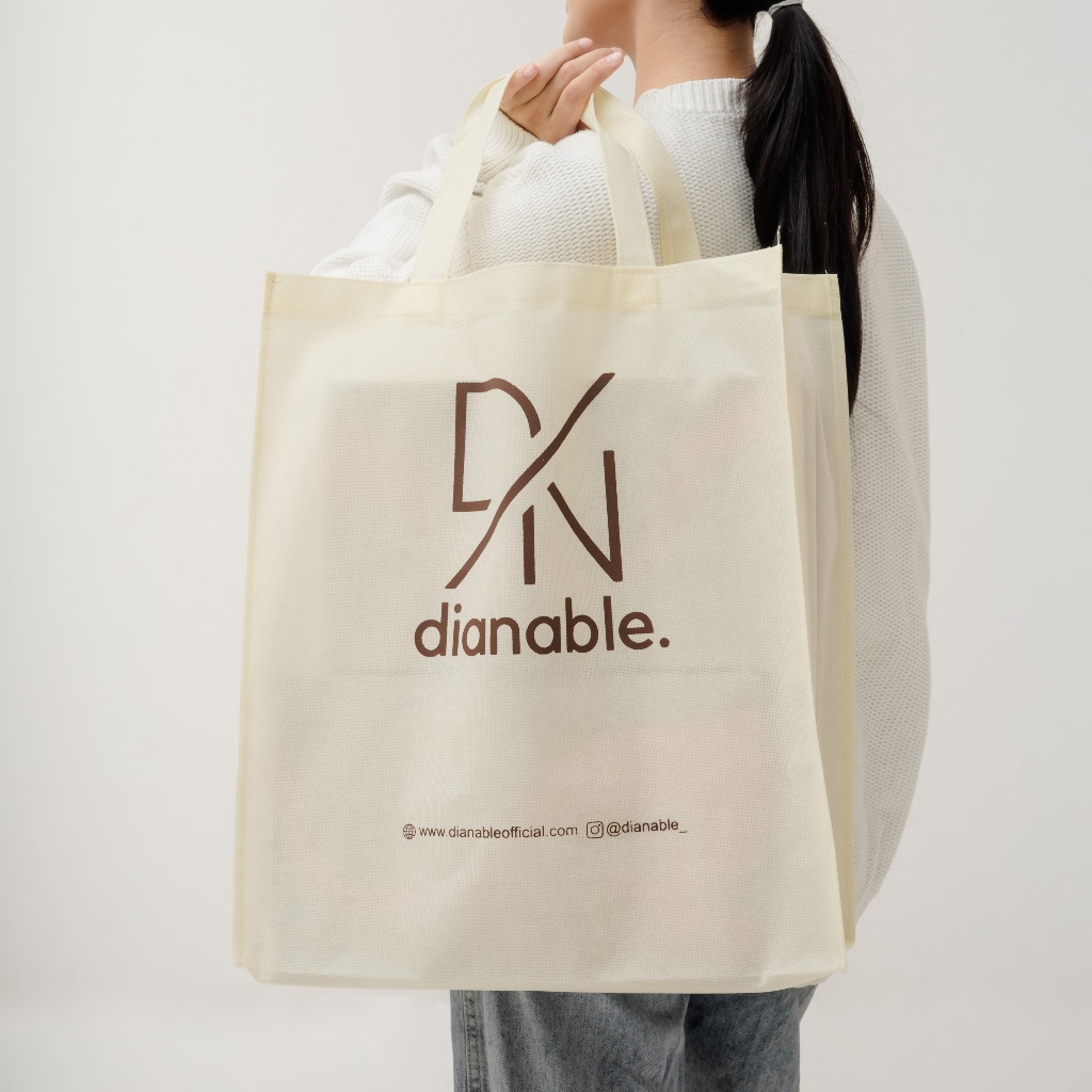

Tote Bag Dianable | Tas Spundbond Premium | Reusable Shopping Bag Eco-Friendly