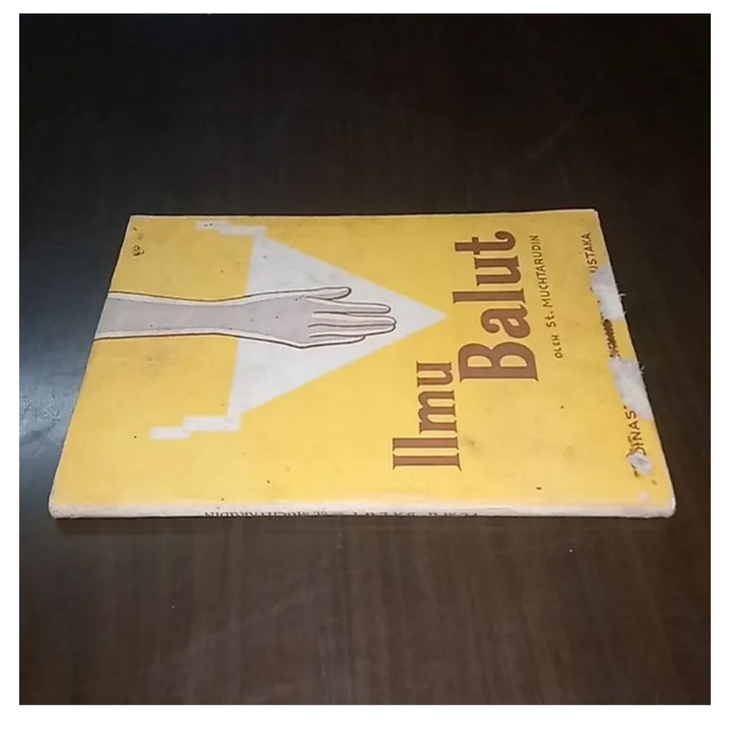 Buku Tua 1959 - ILMU BALUT - Oleh St. Muchtarudinnn -  Terbitan BALAIII PUSTAKAAA Djakarta - EDJAAN 