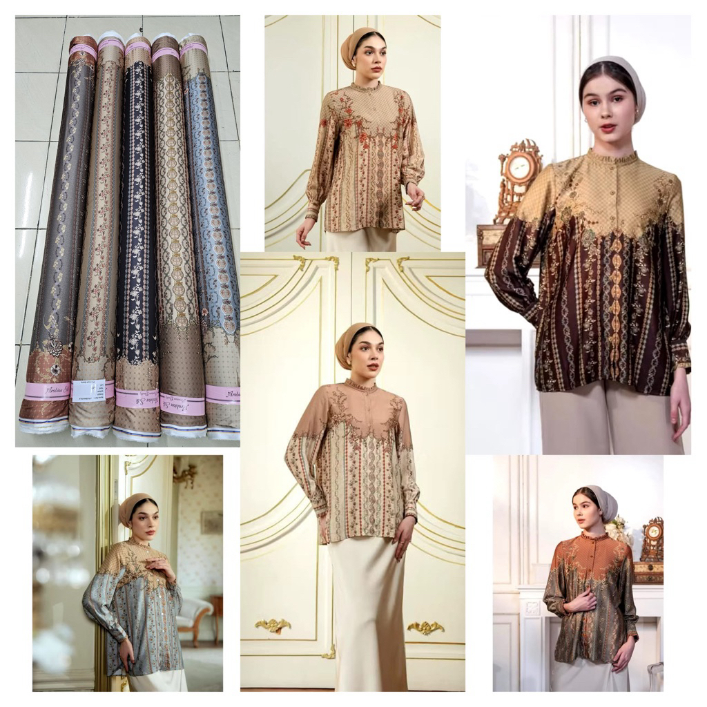 kain arabian silk motif KHAYALA | kain motif salur sultan