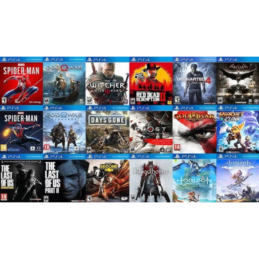 GAME PS4 HEN LENGKAP BISA REQUEST UNTUK LIST LANGSUNG CHAT SELLER