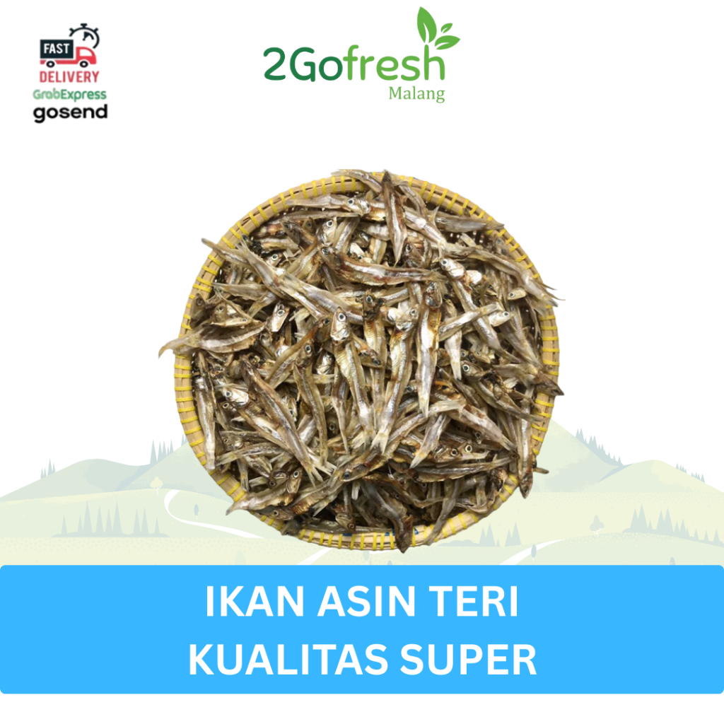 

Ikan Asin Teri Kering Kualitas Bagus - 2gofresh