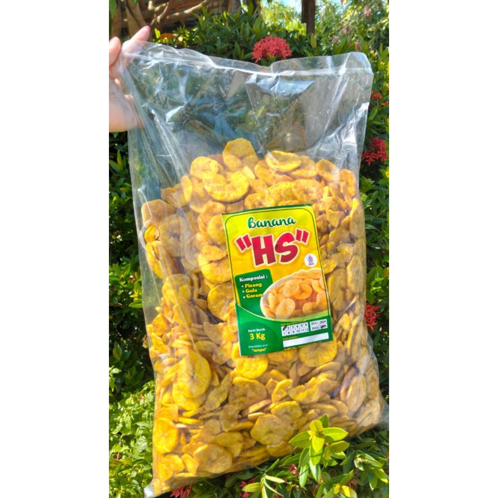 Keripik pisang nangka koin 1 ball