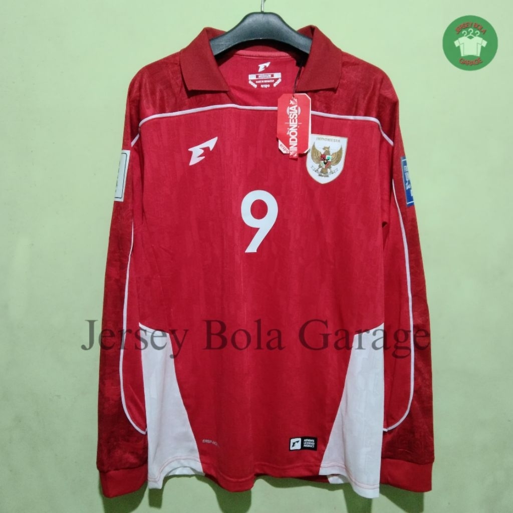 Jersey Bola Timnas Indonesia 2025 Home LS