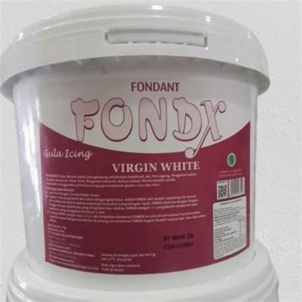 

Fondant Fondx Virgin White 5 Kg
