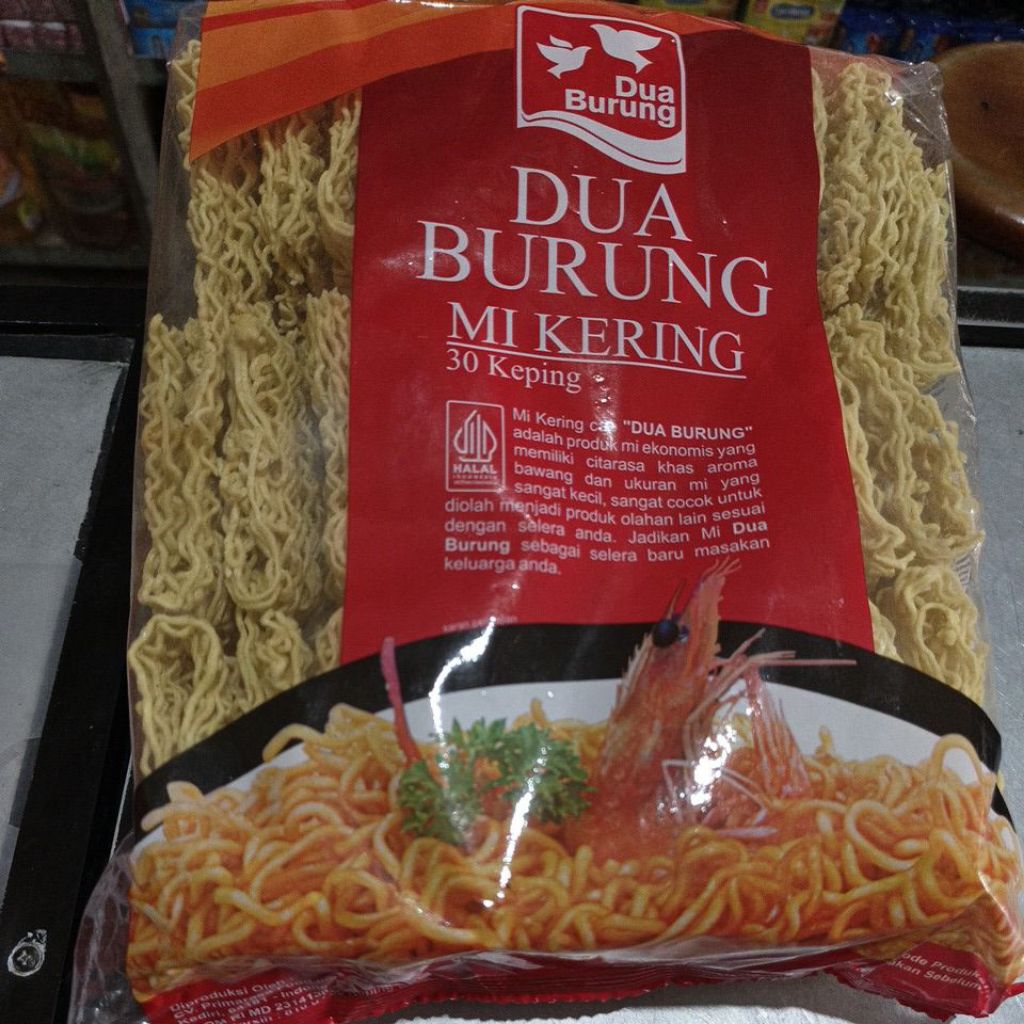 

Mie Dua Burung isi 30 Keping