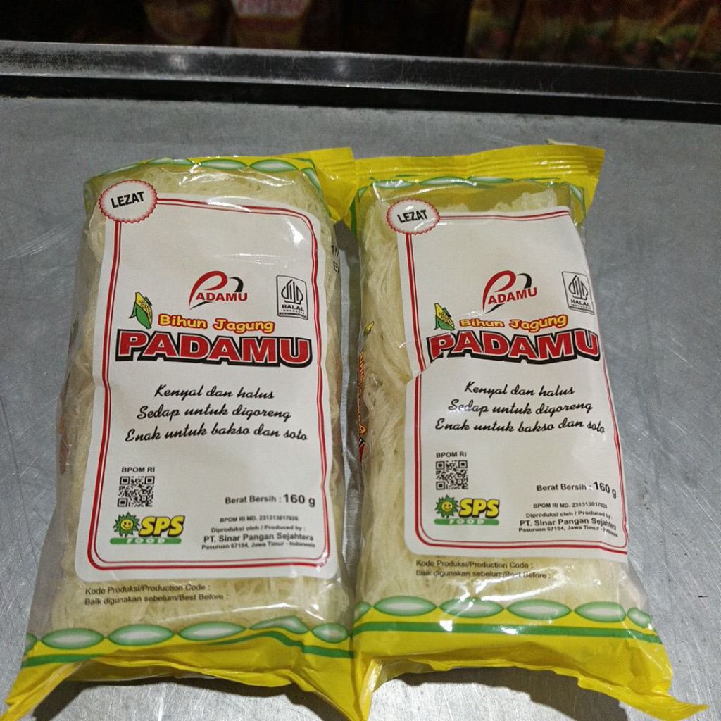 

Mie Bihun Jagung Padamu 160g