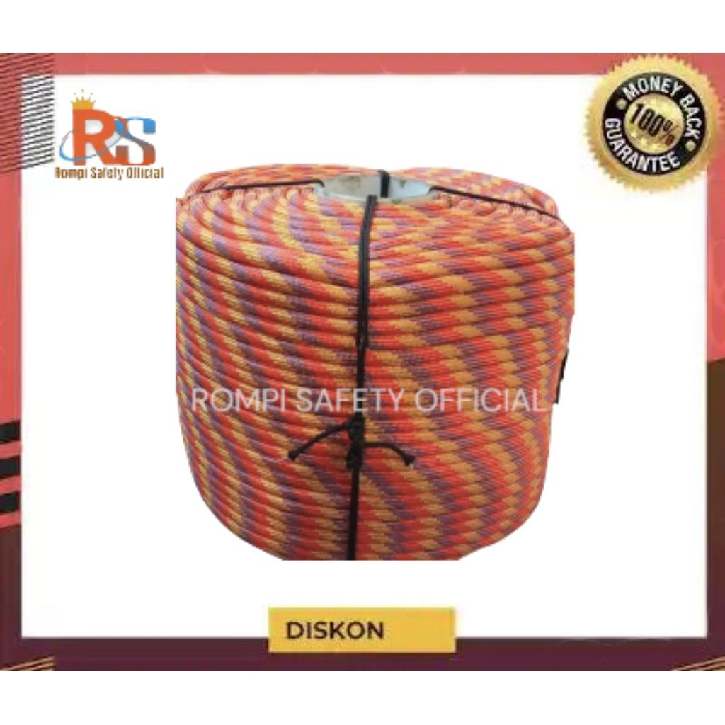 TALI KARMANTEL STATIS 12MM X 200M MERK ADELA - TALI KARMANTEL - KARMANTEL