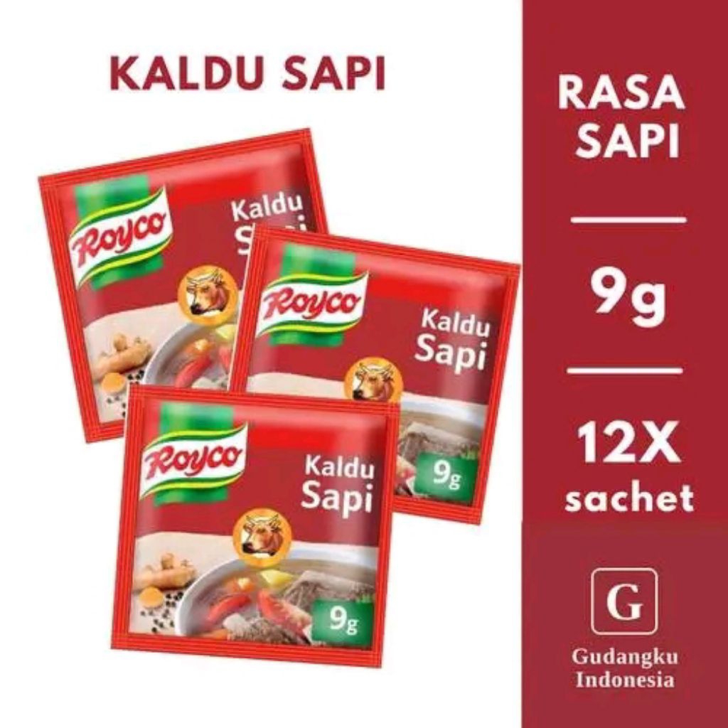 

Royco Sapi Ayam (72pcs)Bumbu Kaldu Penyedap masakan