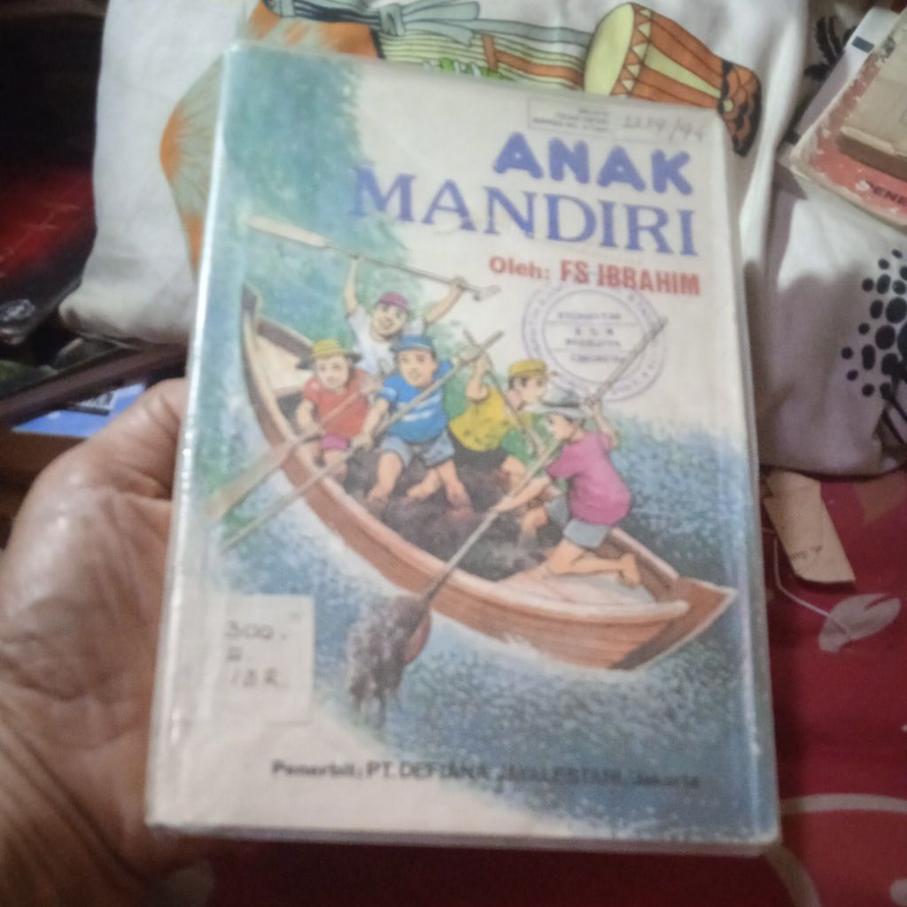 Buku Anak Mandiri, novel anak anak inspiratif, buku original jadul