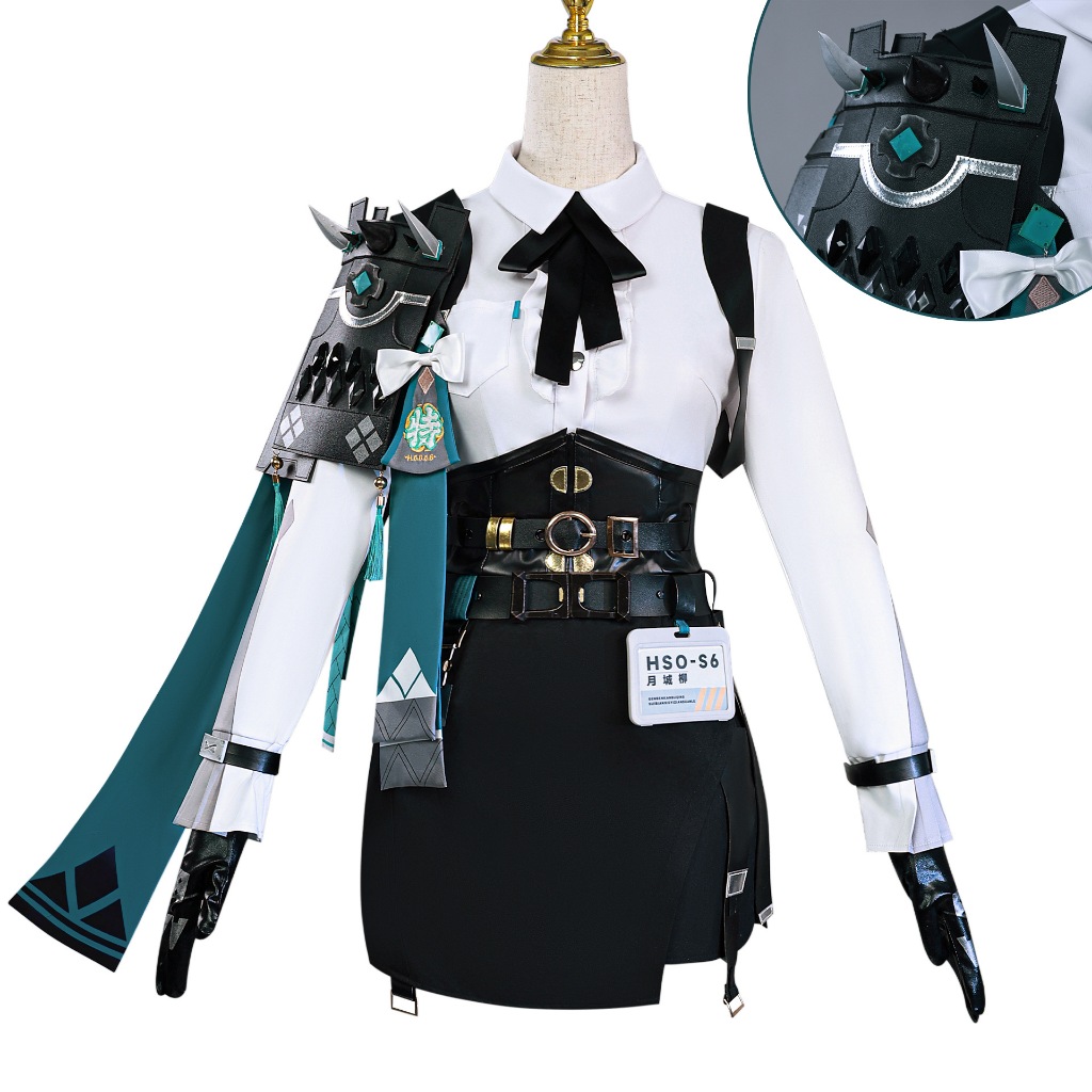 Zenless Zone Zero cosplayTsukishiro Yanagi  cosplay costume and wig shoes