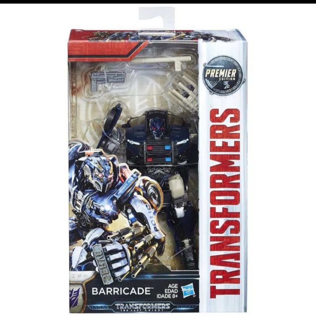 Transformers Thr Last Knight Premier Edition : Decepticon Berserker - Barricade - Barricade MPM 5 - 