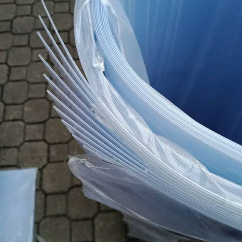 

PVC Clear bening mika kaku 1mmx 1mtrx 2mtr