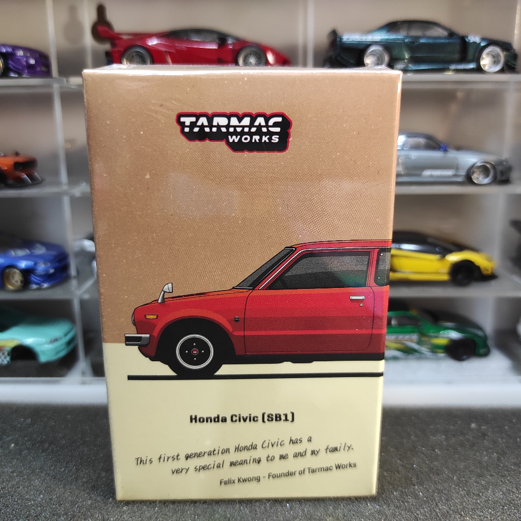 Tarmac X Jcollection Honda Civic SB1 Orange