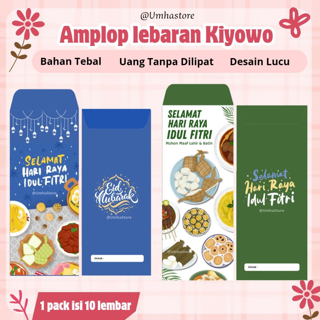 

Amplop Lebaran Idul Fitri Tema Makanan