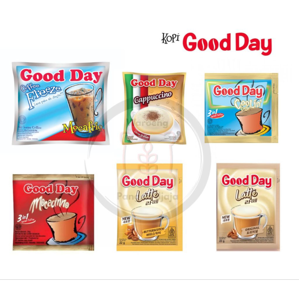 

Kopi Good Day all varian