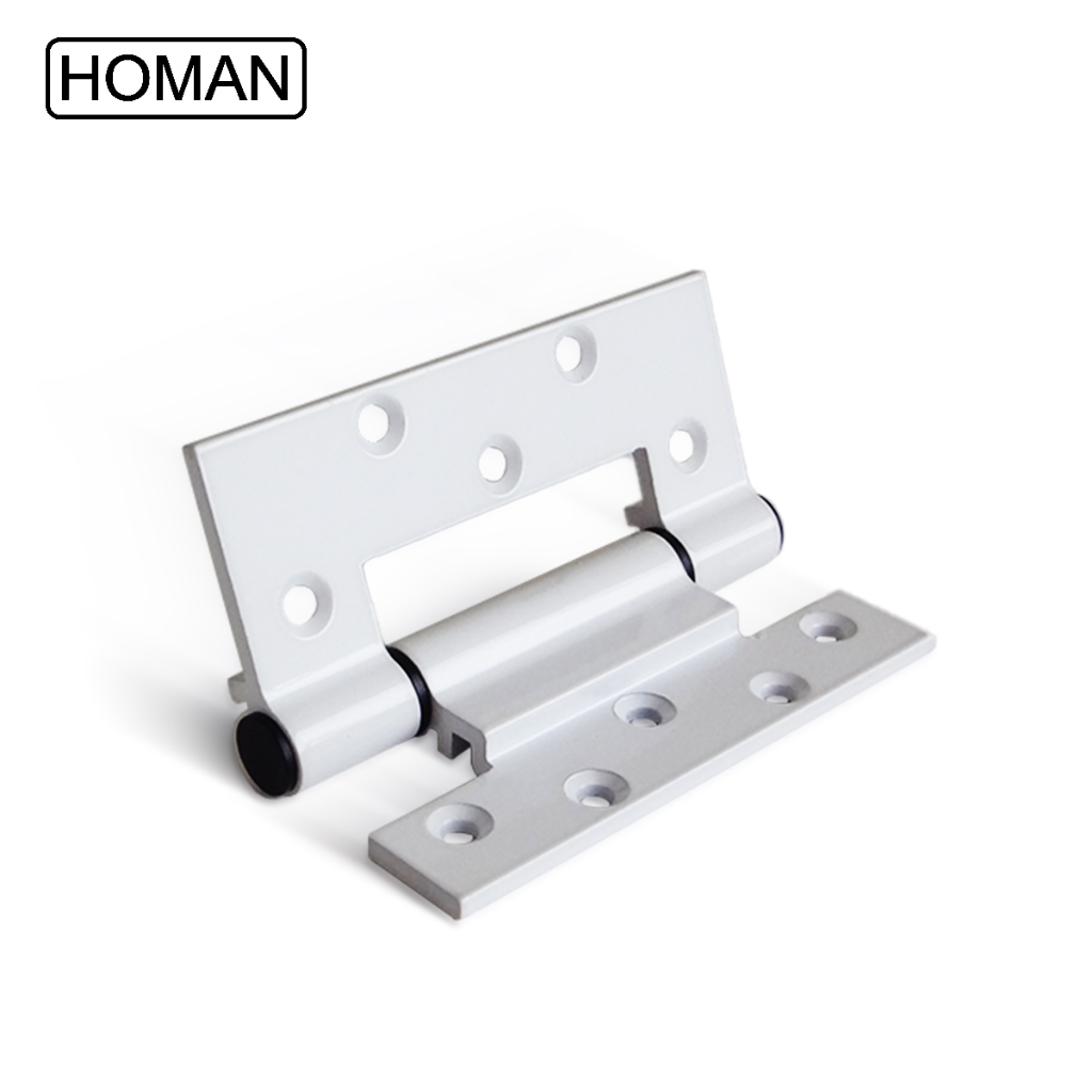 Engsel pintu toilet Homan Engsel pintu aluminium Engsel pintu kamar mandi Bahan paduan aluminium