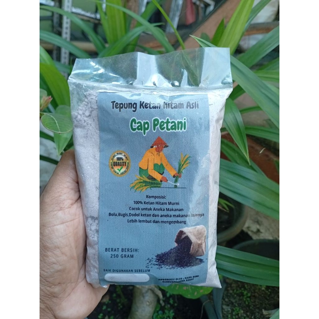 

Tepung Ketan Hitam Asli Ukuran 250 Gram