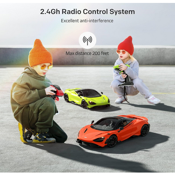 MIEBELY Remote Control Car, McLaren Rc Cars Officially Licensed 1/12 Scale 7.4V 900mAh Toy Car with 